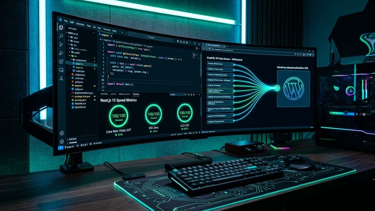 How to Optimize Next.js 15 and Headless WordPress for 100/100 Core Web Vitals