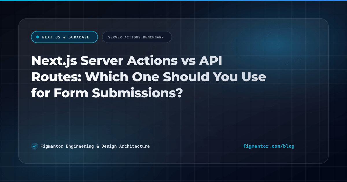 Next.js Server Actions vs API Routes: Which One Should You Use for Form Submissions?