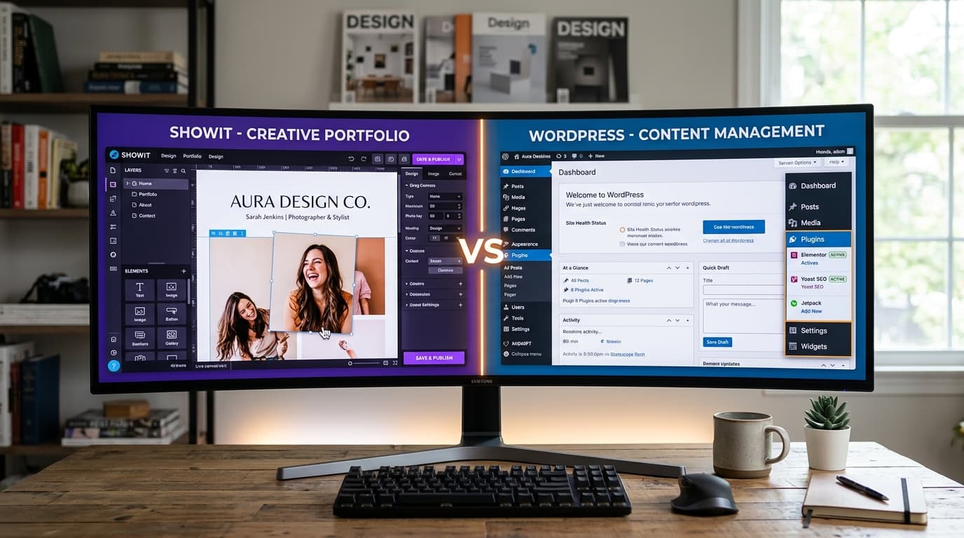 Showit vs WordPress for Service-Based Businesses: Which Platform Actually Gets You More Clients?
